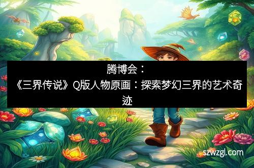 腾博会：《三界传说》Q版人物原画：探索梦幻三界的艺术奇迹